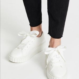 White sneakers